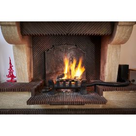 EQUATAIR TURBO Récupérateur de chaleur Classic avec Support Pare-Bûche